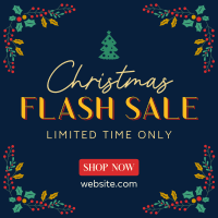 Christmas Flash Sale Instagram Post Design
