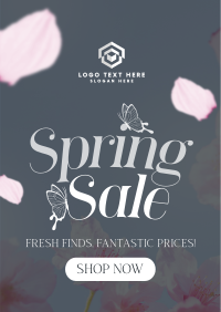 Fresh Spring Sale Poster Preview