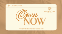 Open Now Clean Note Animation Preview