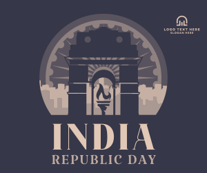 Republic Day Celebration Facebook post Image Preview