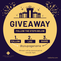 Simple Giveaway Instagram Post Image Preview