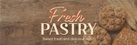 Rustic Pastry Bakery Twitter Header Design