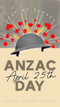 Anzac Day Instagram story Image Preview