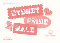 World Pride Sydney Postcard Design