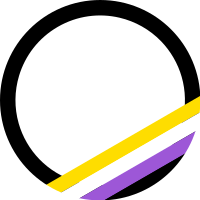 Nonbinary Pride Flag SoundCloud Profile Picture Preview