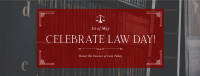 Formal Law Day Facebook Cover Design