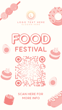 Our Foodie Fest! Facebook Story Design