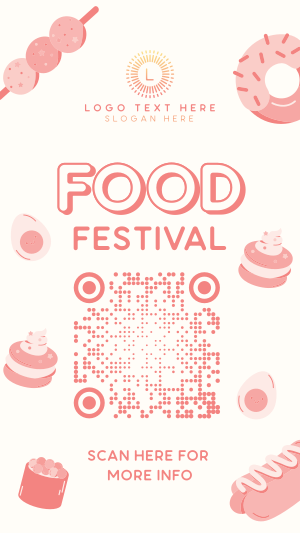 Our Foodie Fest! Facebook story Image Preview