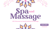 Spa Mandala Facebook event cover Image Preview