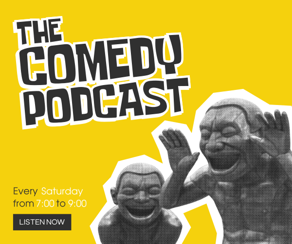 The Comedy Podcast Facebook Post Design Image Preview