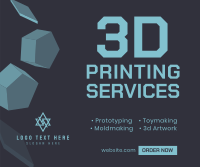 3d Printing Business Facebook Post Design