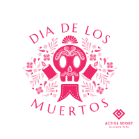 Dia de Muertos Instagram post Image Preview