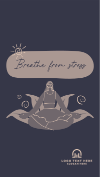 Breathe From Stress TikTok video Image Preview