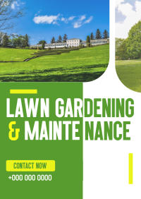 Neat Lawn Maintenance Flyer Image Preview