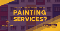 Exterior Painting Services Facebook Ad Design
