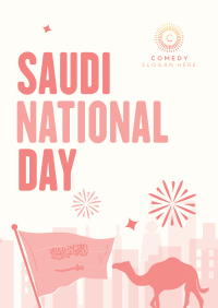Saudi Day Celebration Flyer Image Preview