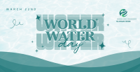Quirky World Water Day Facebook Ad Design