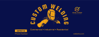 Custom Welding Works Facebook Cover Image Preview