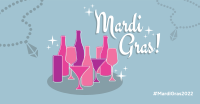 Starry Mardi Gras Facebook ad Image Preview