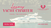 Luxury Yacht Charter Animation Image Preview