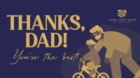 Thank You Best Dad Ever Video Design