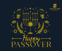 Passover Day Event Facebook Post Design