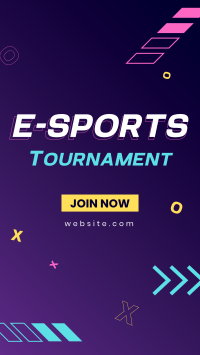 E-Sports Tournament Instagram Story Design