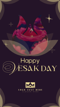 Lotus Vesak Day TikTok video Image Preview