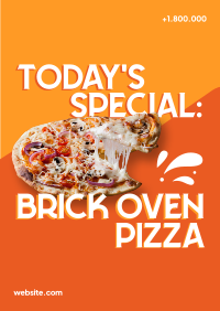 Brick Oven Pizza Poster Image Preview