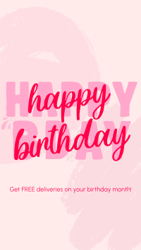 Birthday Deals YouTube Short Design