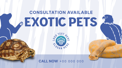 Exotic Vet Consultation Facebook event cover Image Preview