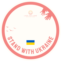 Stand With Ukraine Facebook Profile Picture Preview