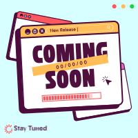 Playful Coming Soon Instagram Post Preview