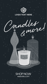 Candles and More YouTube short Image Preview