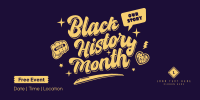 Fun Black History Month Twitter post Image Preview