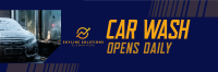 Car Wash Detailing Twitter Header Image Preview