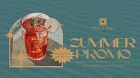 Modern Summer Promo Facebook Event Cover Image Preview