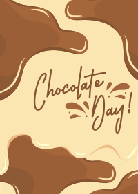 Chocolatey Puddles Flyer Image Preview