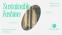 Clean Minimalist Sustainable Fashion Animation Preview
