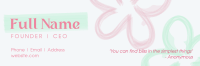 Floral Bliss Email Signature Design