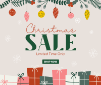 Christmas Gifts Sale Facebook Post Design