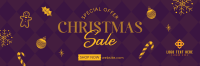 Christmas Eve Sale Twitter header (cover) Image Preview
