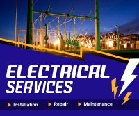Professional Electrician Facebook post Image Preview