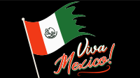 Raise Mexican Flag Facebook Event Cover Design
