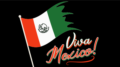 Raise Mexican Flag Facebook event cover Image Preview