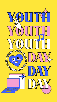Youth Day Collage YouTube short Image Preview