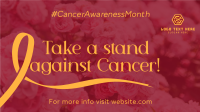 Fight Against Cancer Facebook event cover Image Preview
