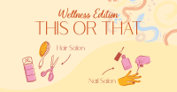 This or That Wellness Salon Facebook Ad Design