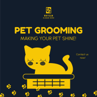 Pet Groomer Instagram post Image Preview