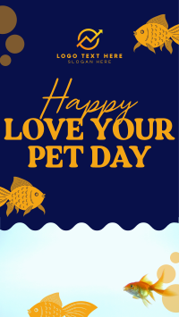 Bubbly Pet Day Facebook Story Design